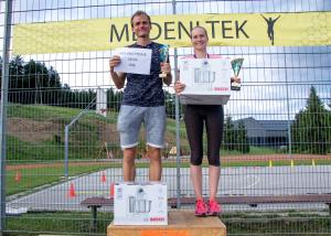 Nov absolutni rekord proge na medenem teku je dosegel Janez Mulej 7